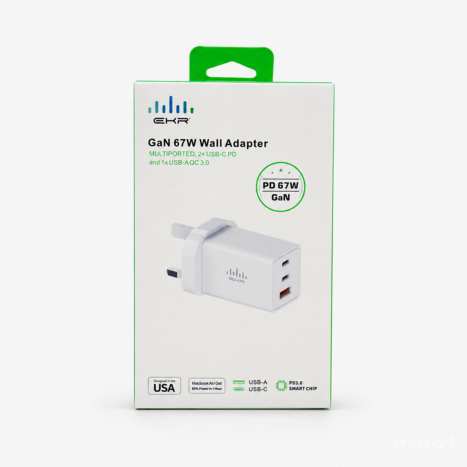 P067AU 67W GaN Charger